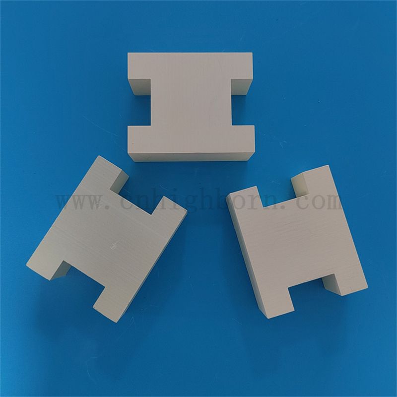 Maßgeschneiderte hitzgepresste hexagonale Bornitrid -Keramik -Strukturteile Bn Keramikschale für Vakuumofen