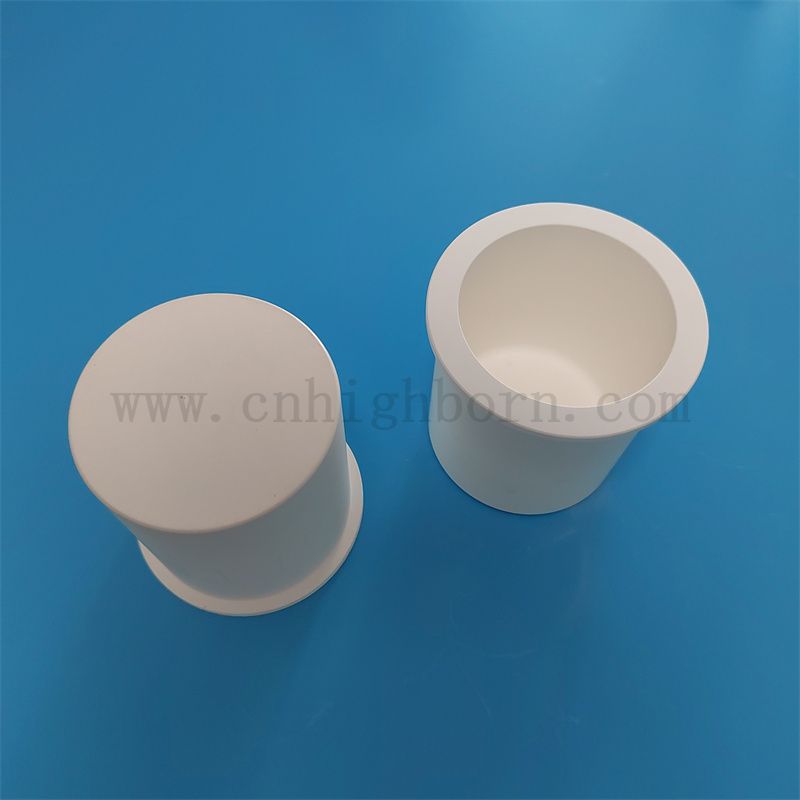 Isolator Bor Nitrid Crucible hohe thermische Leitfähigkeit BN Ceramic Boat