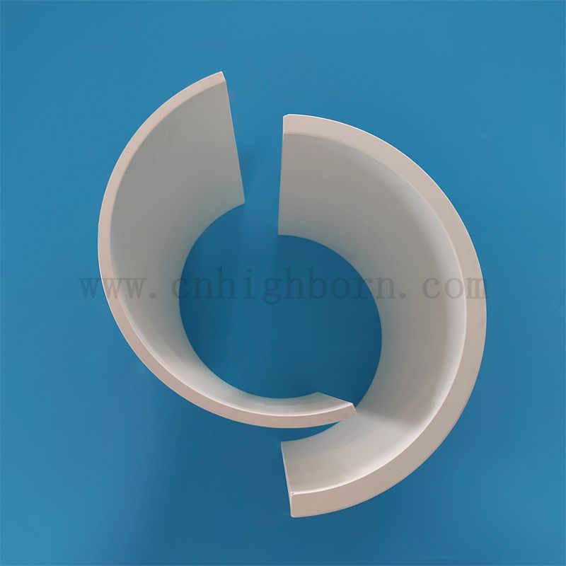 Isolator Bornitridrohr hohe temperaturbeständiger weißer Bn -Keramikteil