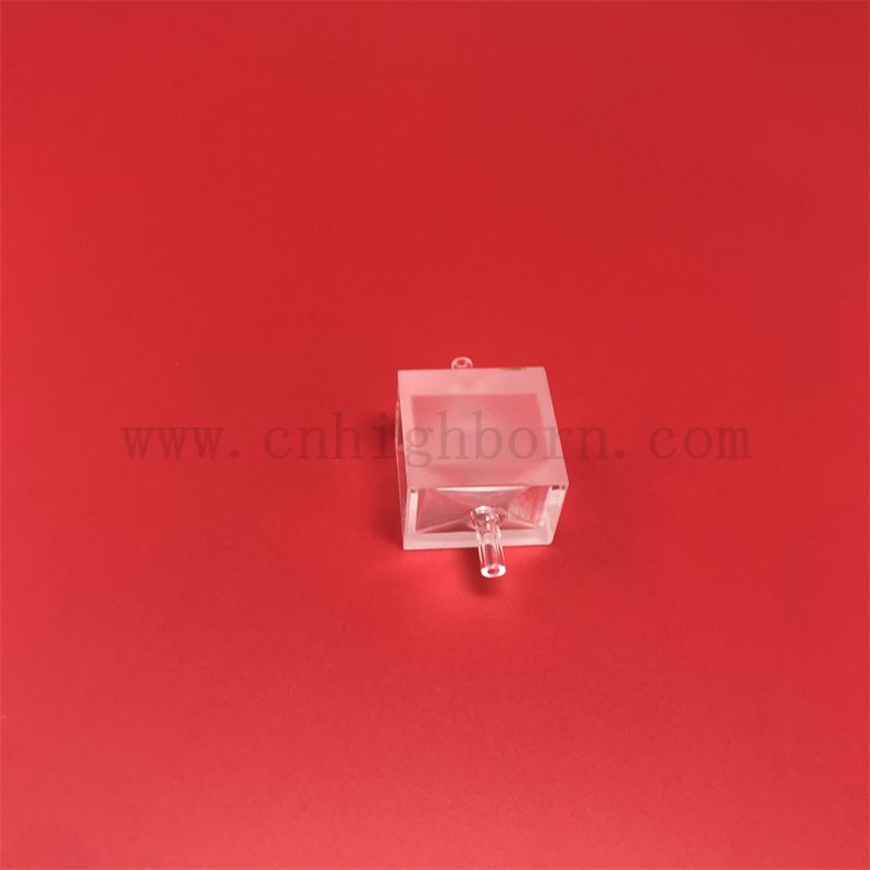 Laborforschungsquarz Instrumente Quarz fluoreszierende Glaskuvetten