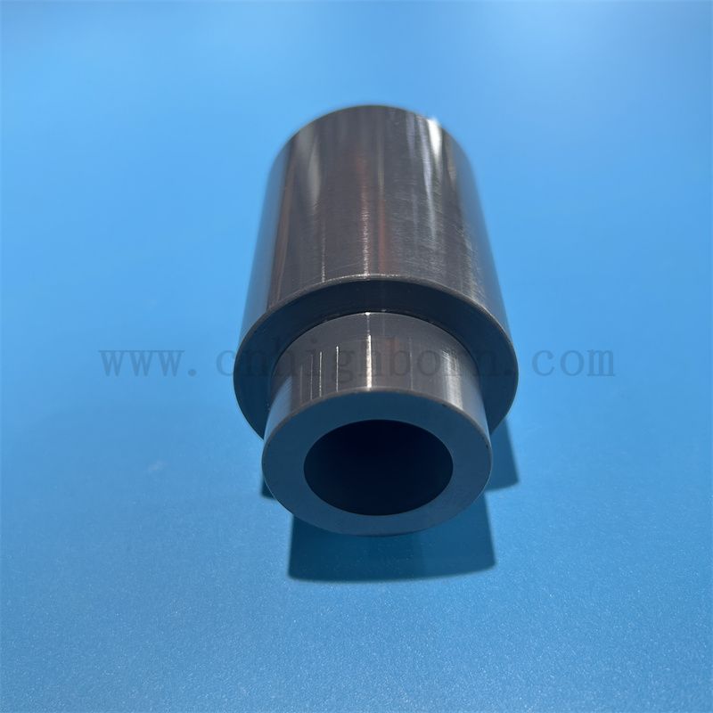 Isolator Spiegel Polierhochsiegel -Nitrid -Teil Customized SI3N4 Keramik unregelmäßiges Rohr