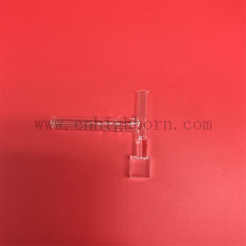 Hohe Getriebe eindeutig maßgeschneiderte Kieselglasströmungszelle Quarzkuvette