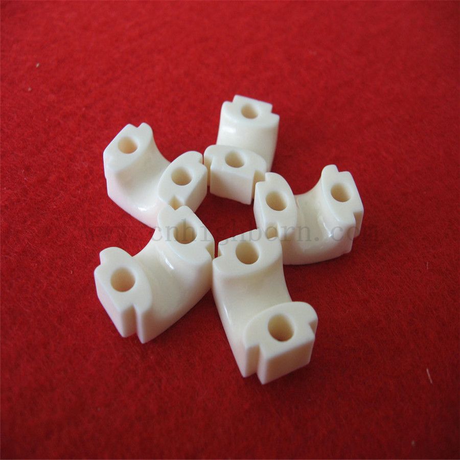 Textilmaschine Zubehör mit Rille 5mm Alumina Zirkonia Textilwebige Keramikgarnführer