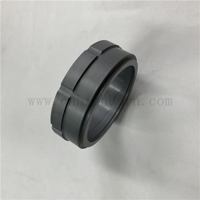 Poliertes Siliziumcarbid Sic Sic Ceramic Dichtungsring 