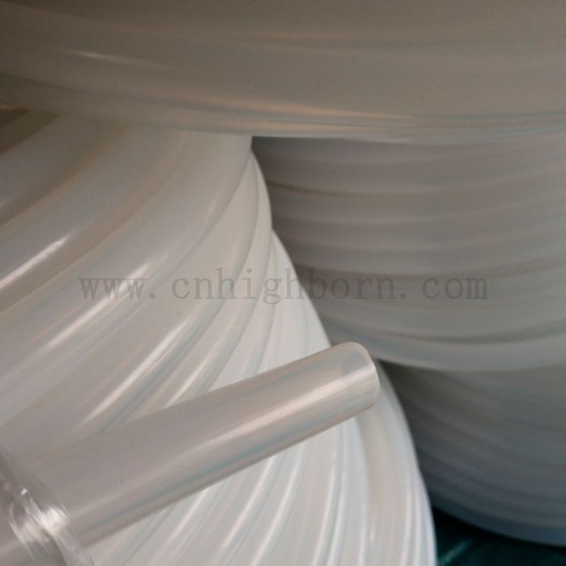 Ungiftige geruchlose transparente Silikonkautschukschlauch-Industriepumpe, Silikonkautschukschlauch-Gummischlauch-Silikonkautschukschlauch/Gummischlauch-Sandwalzenschlauch