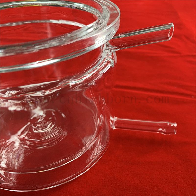 Professioneller Reaktionstank für maßgeschneiderte Quarzglasreaktoren