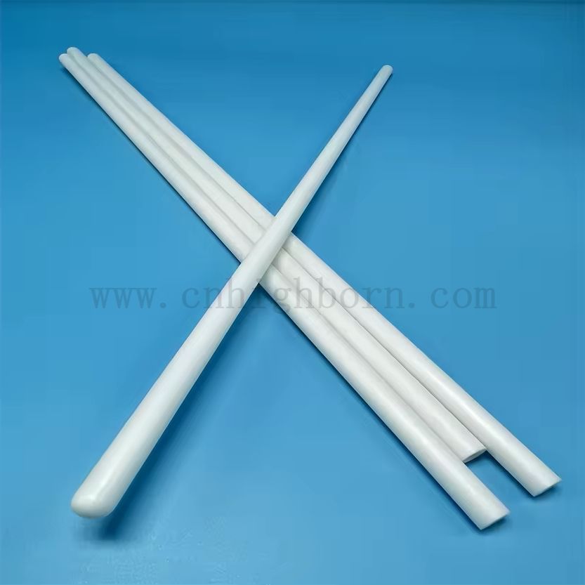 Hohe Härte yttria-stabilisierte Zirkonia ysz Zirkonia-Röhre ZRO2-Keramikrohr