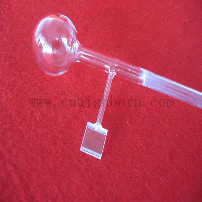 Laborquarzzelle 2 Seiten klare Glaskuvette für Spektrophotometer