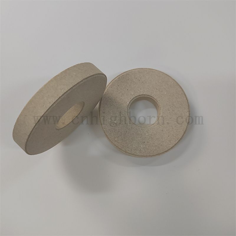 Refractory Cordierit Disc Isolator Mullite Board Customized Keramic Ring