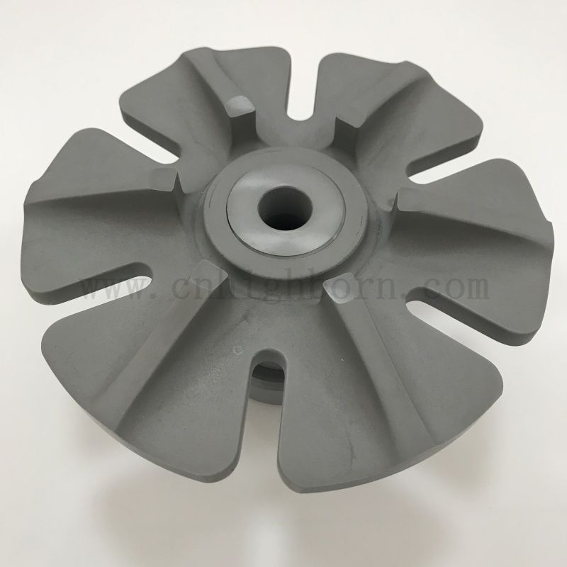  Hochtemperatur-Siliziumnitrid-Keramik-Entgasungsrotor Si3N4-Laufrad