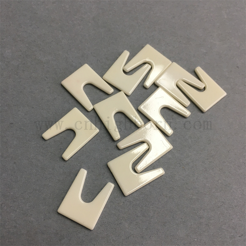 Customized AL2O3 Textil Ersatzmaschinenteile Alumina Keramik Drahtgarnhandbuch 