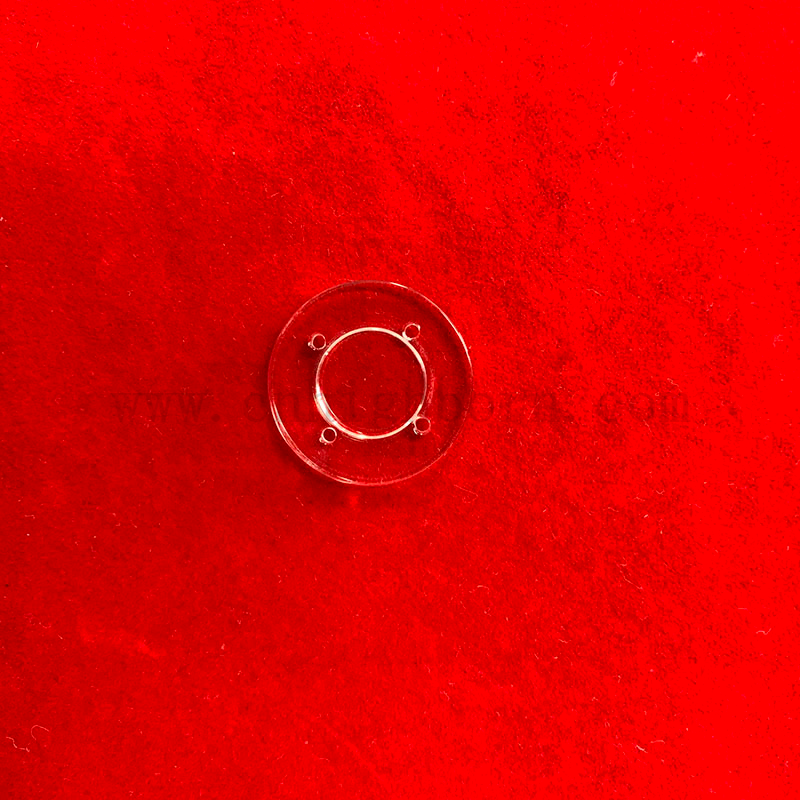 Customized Ultra Violet Quartz Step Plate Beobachtungsspiegelscheibe