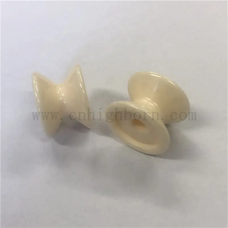 Verschleißfestigkeit Al2o3 Alumina Textile Keramikdrahtgarnwalze