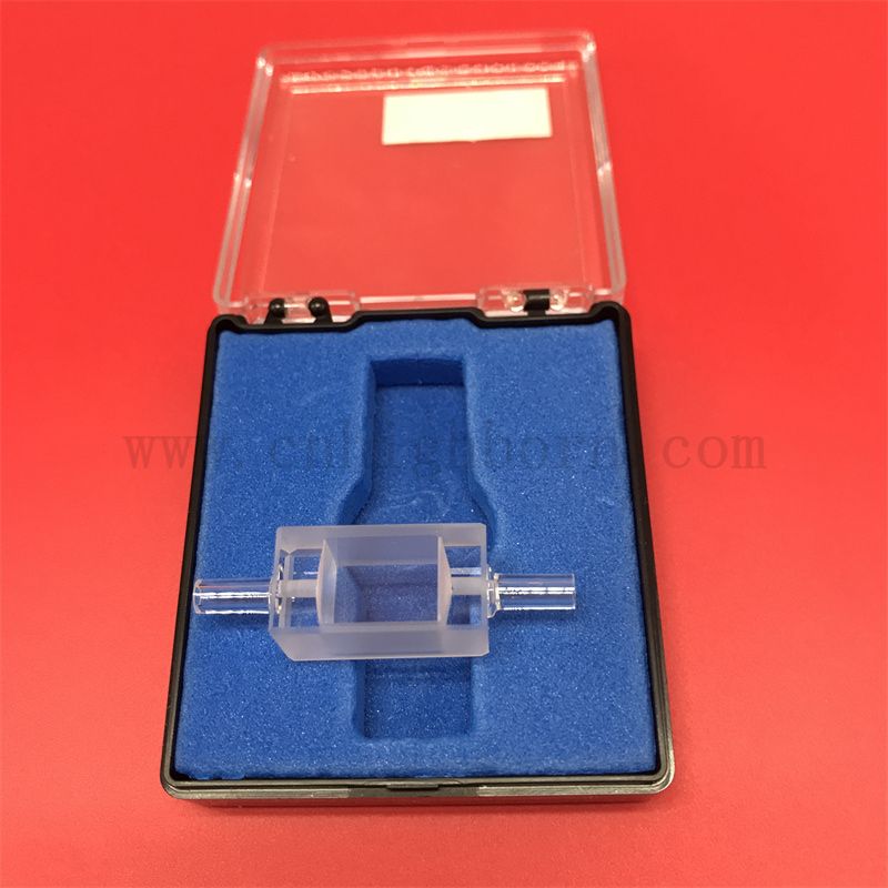Labor UV Good Wärmestabilität Quarzkuvette -Spektrophotometer Optische Glaszelle