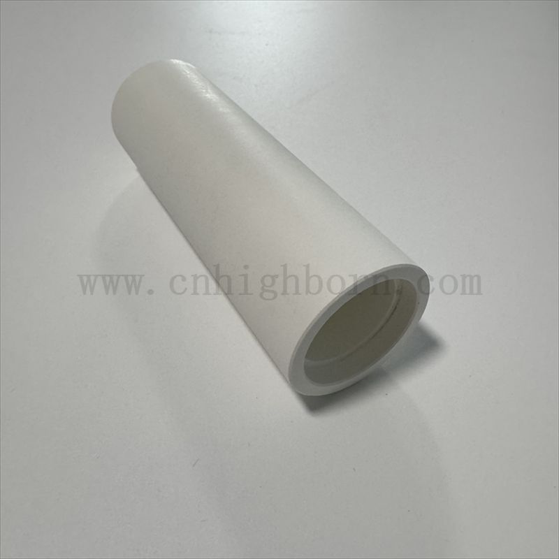 Vakuum -Isolierbor -Nitrid -Keramikrohre Hochtemperatur Heißgepresste HBN -Röhrchen
