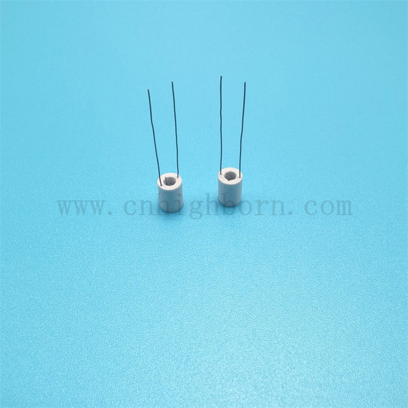 Customisierte umweltfreundliche weiße poröse Keramik-Zigarettenheizungskern mit Blei.