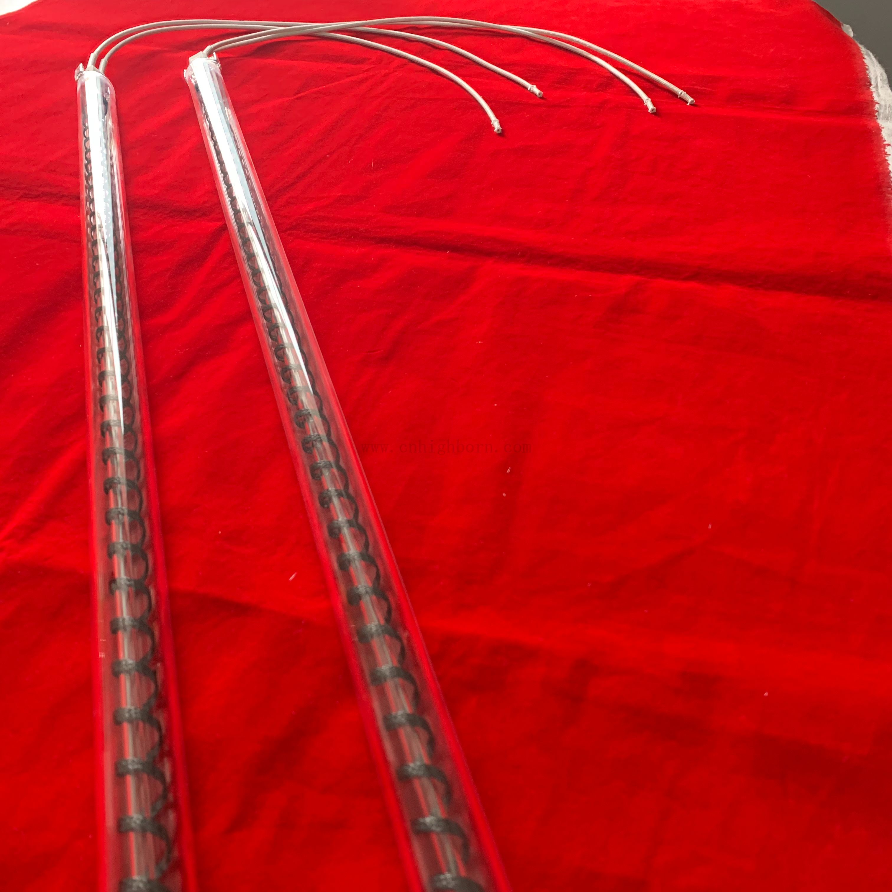 Fabrikversorgung Hochtemperaturheizungsquarzglasröhre mit Heizstreifen