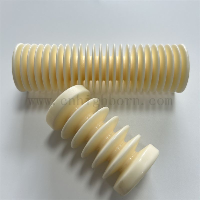 Textilkeramik 99% Alumina Keramikdraht -Guider -Ösen für Drahtanleitungen