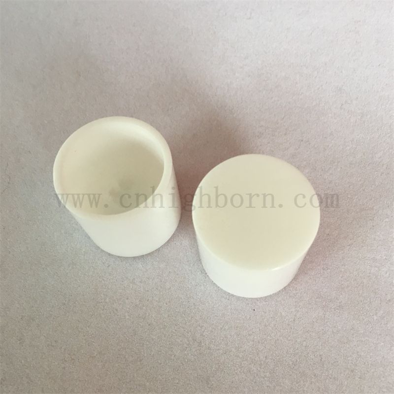 Hestresistentes Zirkonia -Tiegel zum Schmelzen der thermischen Stabilität ZRO2 Keramik Crucible