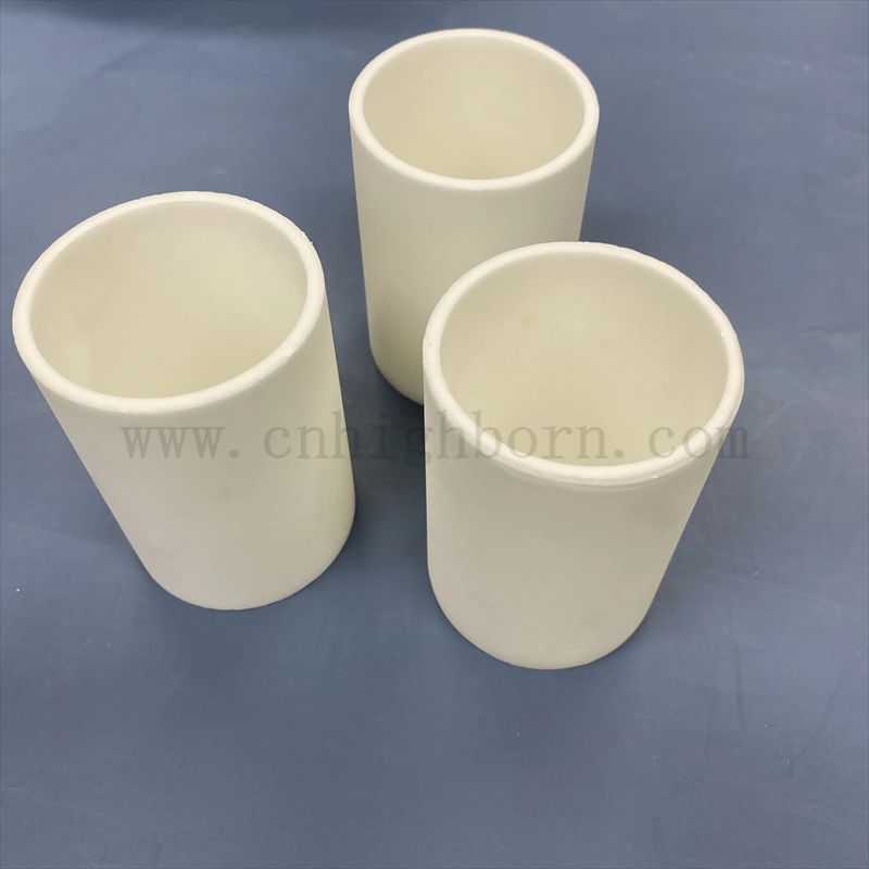 Labor 99% MGO Magnesia Keramik Schmelztiegel Magnesiumoxid Pot Cup