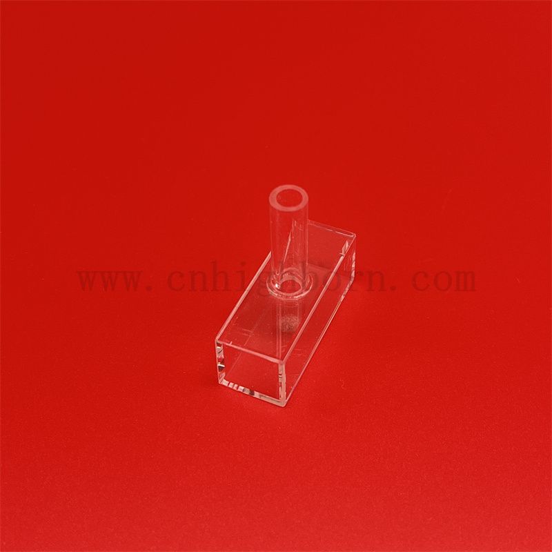 Laborglaswares Halbleiter klarer Quarzglasklugette