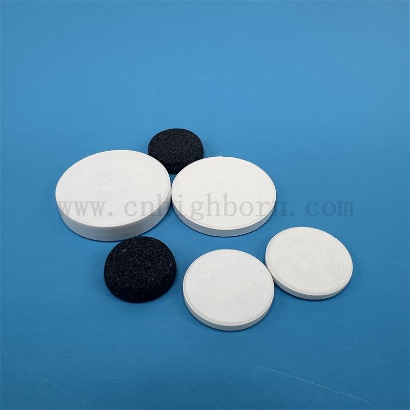 Isolator Poröser Siliziumkarbidfilterplatte Alumina Keramikluftfiltrationsscheibe