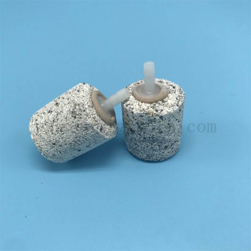  Gute Atmungsaktivität weiße Aquarium Blasensteinluftpumpe Accessoires für Fischtank