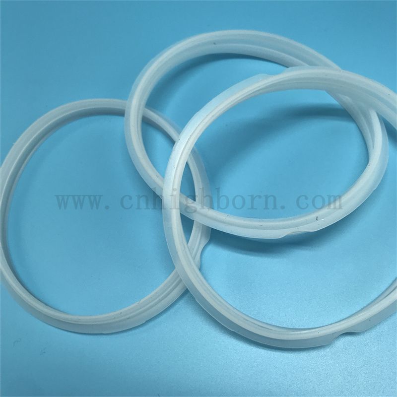 Transparent angepasste hochpräzise Silikon O Ring Dichtungen Gummidichtung Dichtungsringe