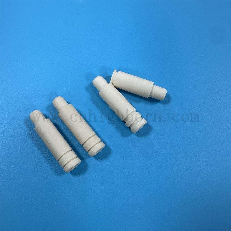 Elektrische Isolierpräzision 99% Aluminiumoxidkeramik -Stab Al2o3 Teile