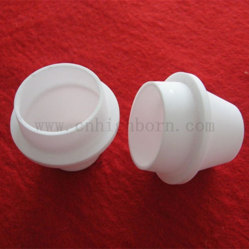 Hochtemperaturwiderstand LECO TGA Alumina Keramik Tiegel mit Deckel Lab