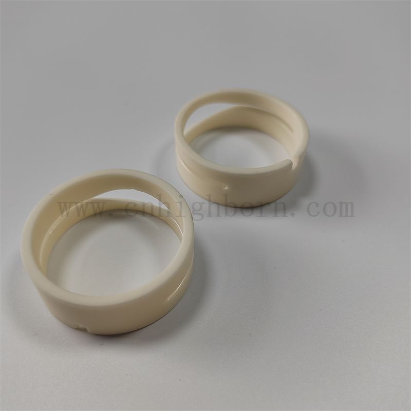 Customized AL2O3 Keramikdichtung Dichtung 95% Alumina Keramikverpackungsring