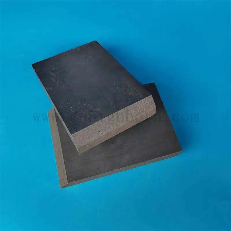 Customized Refractory Sic Ceramic Board RBSIC Silicon Carbidplatte
