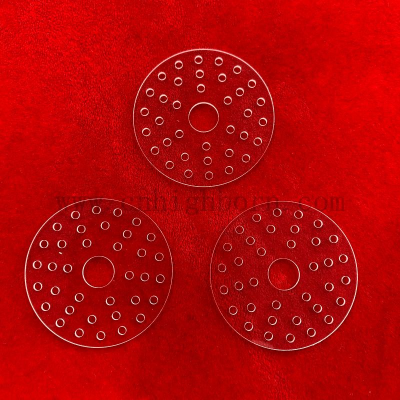 Fusionsquarz -Silica -Platte