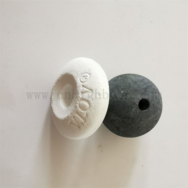 Poröser Keramik Haushaltsduftring einstellbares Porositätsaroma Flüchtigen Teil