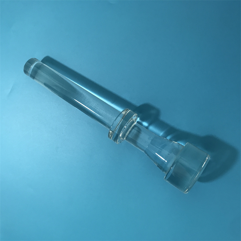 Transparente Wärmewiderstand Customized Kieselglasquarzstange 