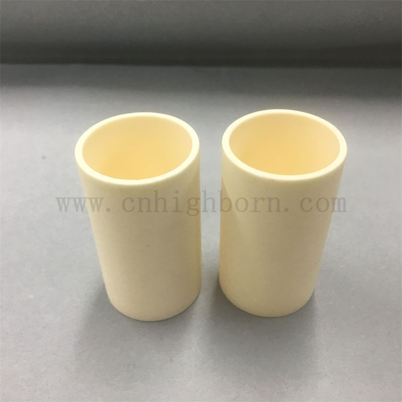 Hochtemperaturwiderstand Labor 99% AL2O3 Tiegel 50 ml 100 ml 99% Aluminiumoxid Keramik Crucible