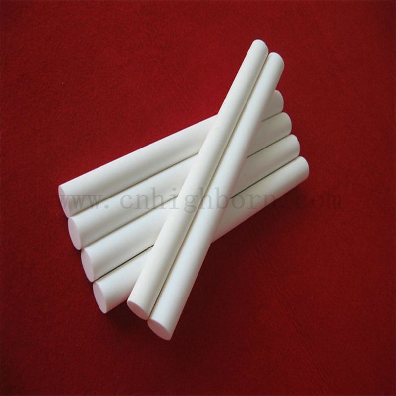 Gespüre Größe Hochfestigkeit Isolierende Macor -Stange niedrige Dichte weißer messbarer Glaskeramikbalken 