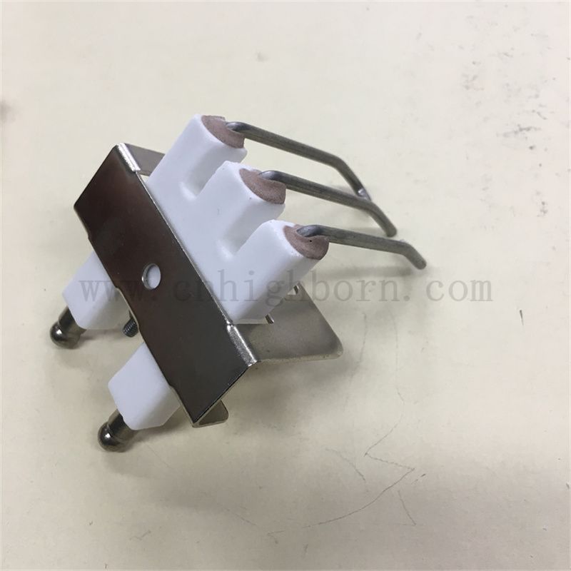 Auf Lager Al2O3 Alumina Keramik fließender Warmwasserbereiter Zündung mit Metall