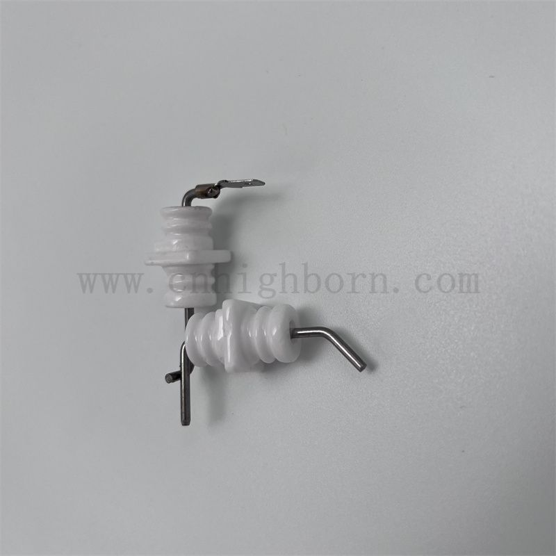 Customisierte Aluminina -Keramik -Zündelektrode Al2O3 für Gasherd