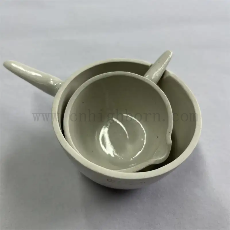 Laborporzellan Flüchtige Schüssel Keramikverdampfung mit Ausguss