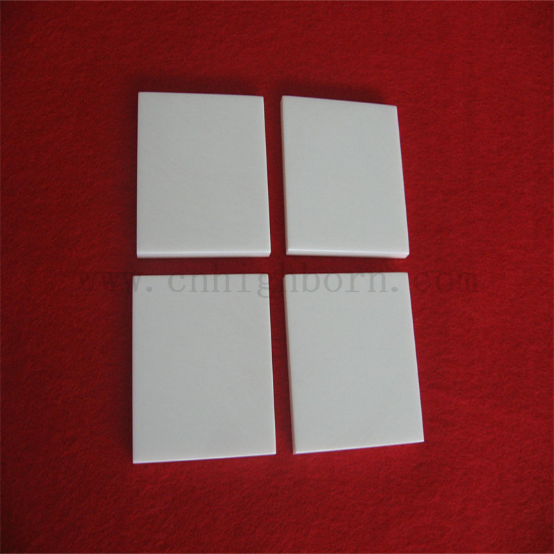 Oberflächenpolierte weiße Farbe yttria stabilisierte ZRO2 -Blechzironie Keramikplatte