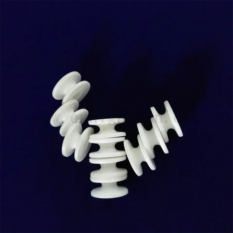 Verschleißfestigkeit Al2o3 Alumina Textile Keramikgarnführung Roller
