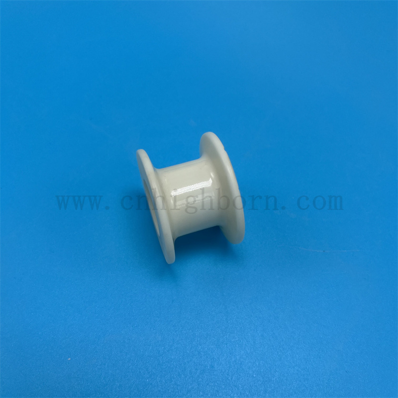 Hochfestige Al2O3 Alumina Keramikgarnführung Teile Textile Keramiklager Roller