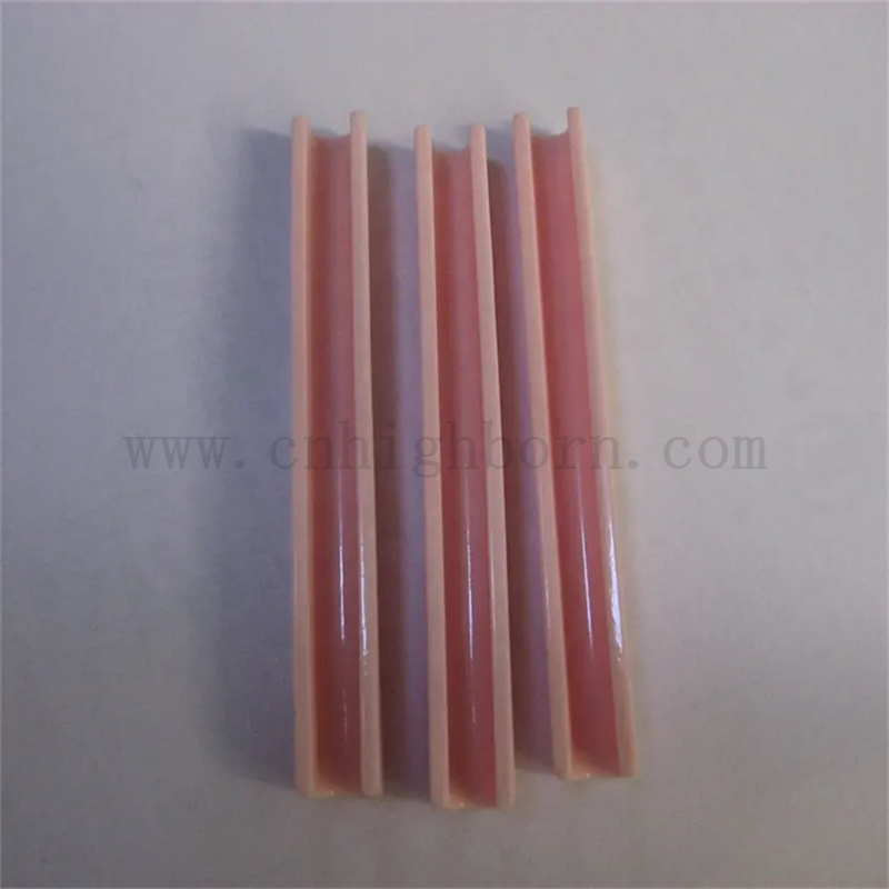 99% Pink AL2O3 Alumina Keramikgarn Guide Textile Keramik verschiedene Typen Guides