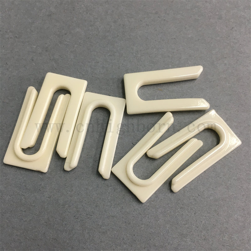 Verschleißfestigkeit Al2o3 Alumina Keramikgarnführer Textile Keramik -Traverse -Typen Guides