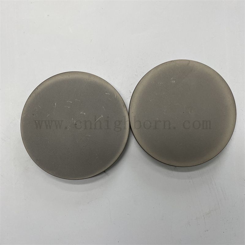 Customisierte hohe Härte sic Disc Silicon Carbid Ceramic Rundplatte