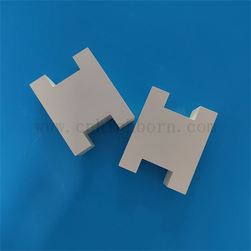 Maßgeschneiderte hitzgepresste hexagonale Bornitrid -Keramik -Strukturteile Bn Keramikschale für Vakuumofen