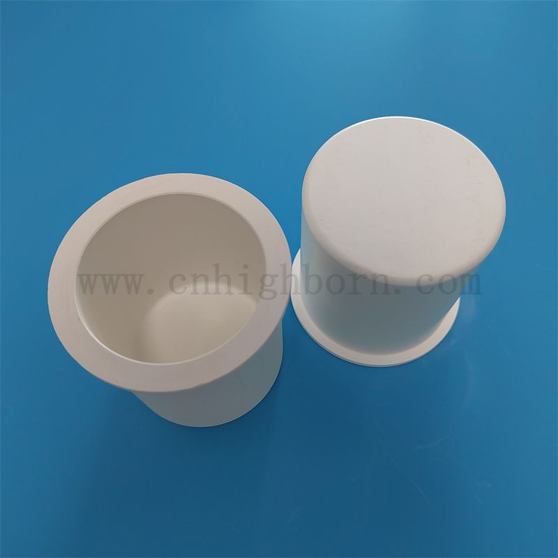 Isolator Bor Nitrid Crucible hohe thermische Leitfähigkeit BN Ceramic Boat