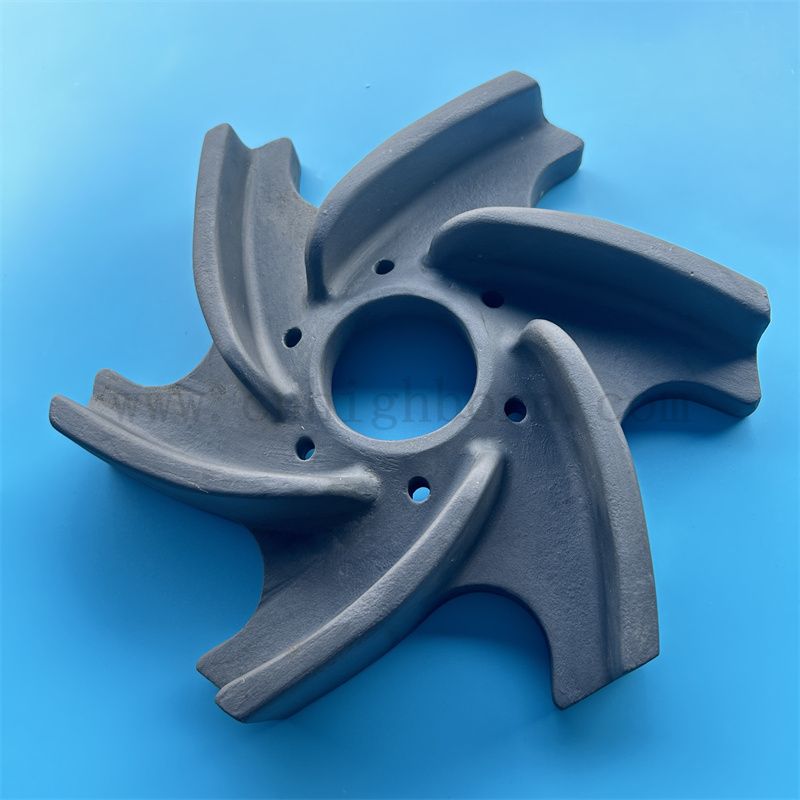 Isolator Siliziumkarbidreaktion gesinterte Teil -Verschleiß resistenten sic Keramik -unregelmäßigen Block