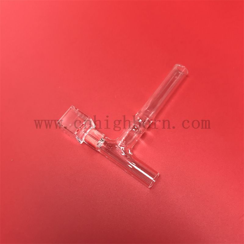 Hohe Getriebe eindeutig maßgeschneiderte Kieselglasströmungszelle Quarzkuvette